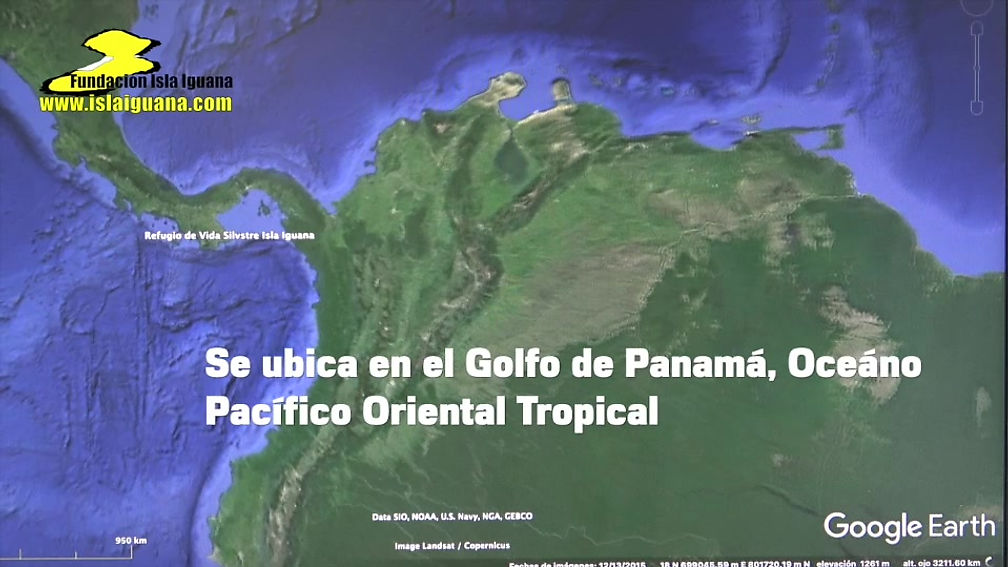 Localización Isla Iguana